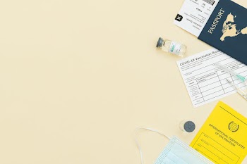 Covid-19 vaccine certificate border with… | Free stock photo | High Resolution image