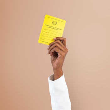 Covid-19 vaccine certificate mockup psd held… | Free stock photo | High Resolution image