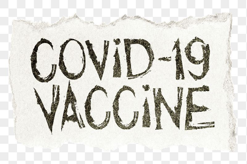 Covid-19 vaccine png word sticker | Free PNG - rawpixel