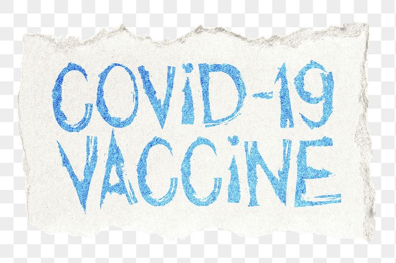 Covid-19 vaccine png word sticker | Free PNG - rawpixel