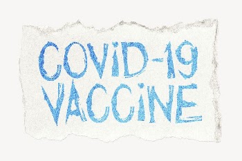 Covid-19 vaccine word, ripped paper | Free PSD - rawpixel