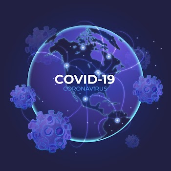 Covid-19 virus concept Free Vector