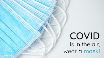 Covid is in the air, wear a mask! banner | Free  photo - 2299812