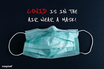 Covid is in the air, wear a mask banner | Free  photo - 2299837