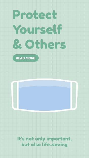 Covid restrictions Facebook story template, | Free Vector Template - rawpixel