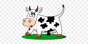 Cow Animal Livestock Farm Animal Nature Ud - Vaca Desenho Png