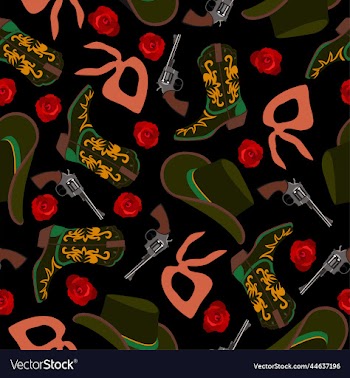 cow boy pattern