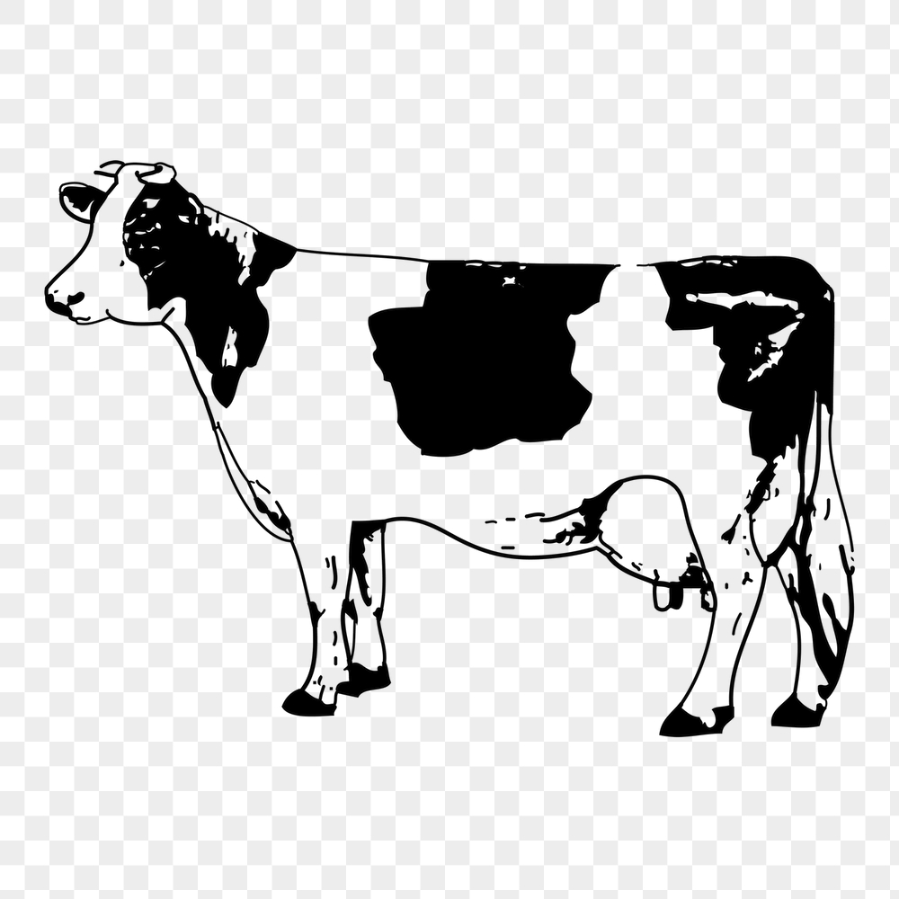 Cow, bull png sticker, farm | Free PNG - rawpixel
