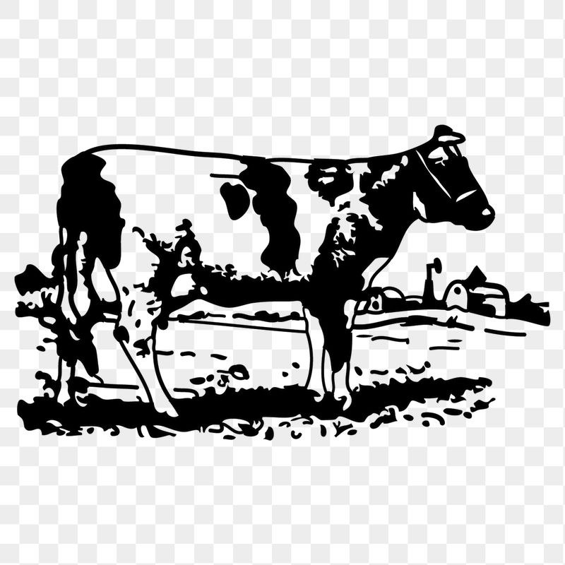 Cow png sticker illustration, transparent | Free PNG - rawpixel