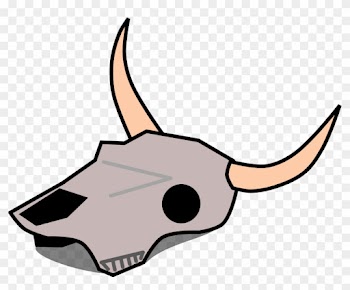 Cow Skull Clip Art - Cow Skull Clipart