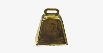Cowbell Gold Pc - Cowbell Png Transparent PNG - 450x450 - Free ...