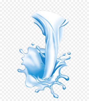 Cows milk Dairy cattle - Milk drops splash 