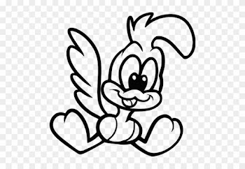 Coyote And The Road Runner Lola Bunny Looney Tunes - Road Runner Baby Coloring