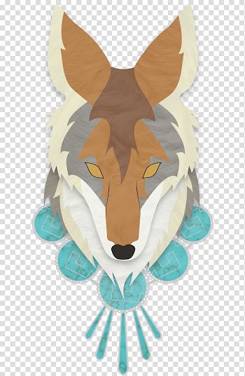Coyote Canidae Dog Day of the Dead Death, Dog transparent background PNG clipart