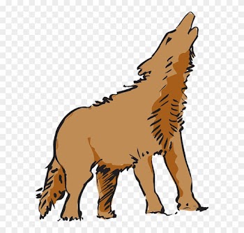 Coyote Clip Art - Red Wolf Clip Art