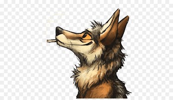 Coyote Sticker Telegram Canidae Dog - coyote streamer 