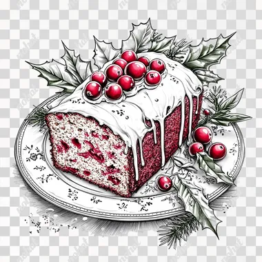 Cozy Christmas: Rustic Cranberry Orange Loaf Cake Page