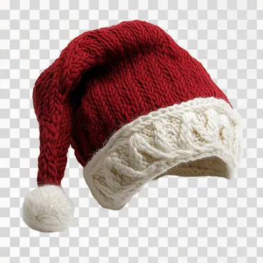 Cozy Knitted Santa Hat: A Festive Holiday Essential