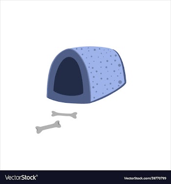 cozy soft house for pets cats and dogs doodle