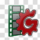CP Christmas Object Dock, red and green strip logo transparent background PNG clipart