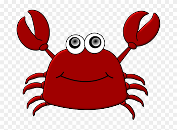 Crab Cartoon Clipart Crab Cartoon Clip Art - Clip Art Crab - Png ...