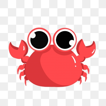 Crab Cartoon PNG Images | Vector and PSD Files | Free Download on ...