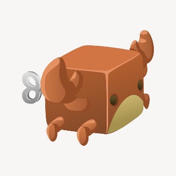 Crab cubimal clipart, Glitch game | Free Vector - rawpixel