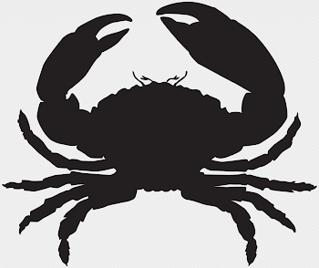 Crab Silhouette PNG Clip Art Image | Gallery Yopriceville - High ...