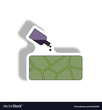 Cracked earth and bottle of water drought vector image