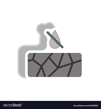 Cracked earth and drought vector image