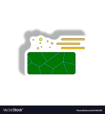 Cracked earth and wind vector image