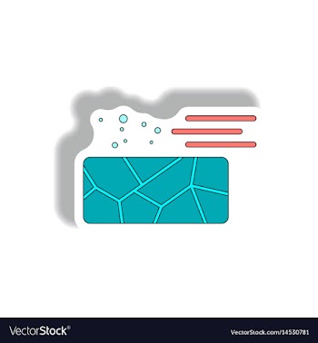 Cracked earth and wind vector image