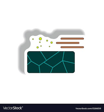 Cracked earth and wind vector image