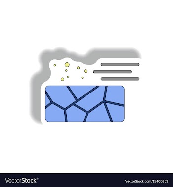 Cracked earth and wind vector image