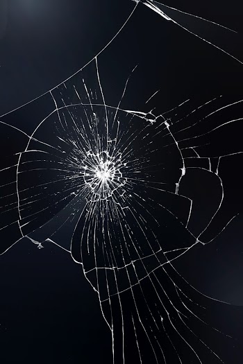 Cracked glass background vector black mobile… | Free stock illustration | High Resolution graphic