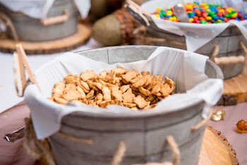 Crackers Inside Bucket