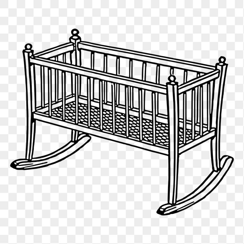 Cradle png sticker illustration, transparent | Free PNG - rawpixel