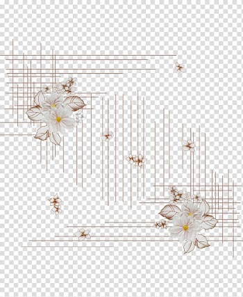 Craft Floral design, line transparent background PNG clipart