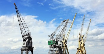 Crane during Daytime