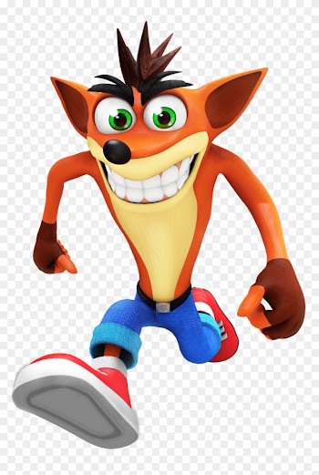 Crash Bandicoot Transparent - Merry Christmas To All Except The Jews