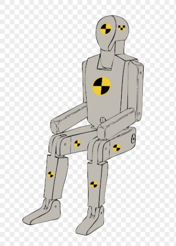 Crash test dummy png sticker, | Free PNG - rawpixel