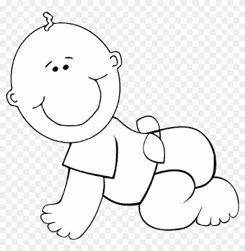 Crawl Clipart - First 1000 Days Baby Clipart