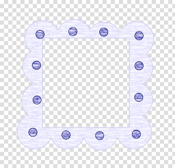 Crayon Dotted Frames , blue and purple frame illustration transparent background PNG clipart