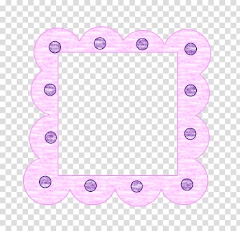 Crayon Dotted Frames , frame transparent background PNG clipart