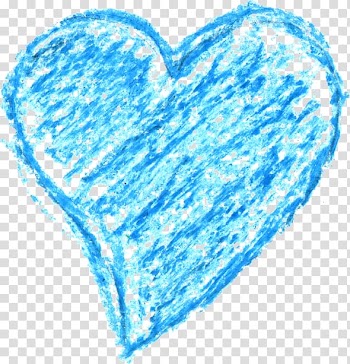 Crayon Drawing , heart watercolor transparent background PNG clipart