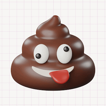 Crazy face poop, 3D rendering | Free Photo - rawpixel