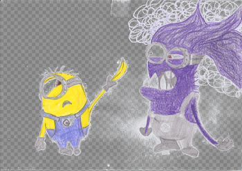Crazy Minions PNG High-Quality Image