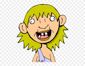 Crazy Person Picture - Ugly People Clip Art - Png Download (#25898 ...