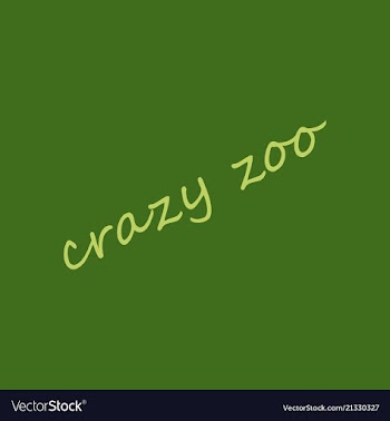 Crazy zoo vector image
