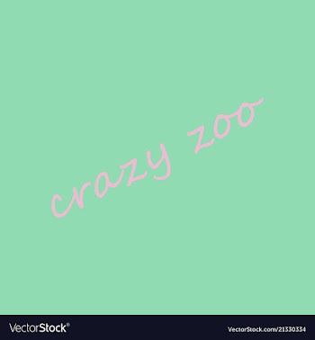 Crazy zoo vector image